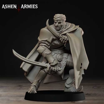 Ashen Armies - Gilded Dominion - Assassin (Male) (3 Versions)