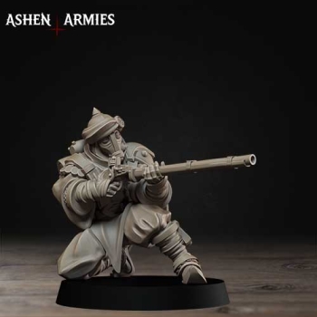 Ashen Armies -  Gilded Dominion - Azebs (5 Models) (14 Vers.)