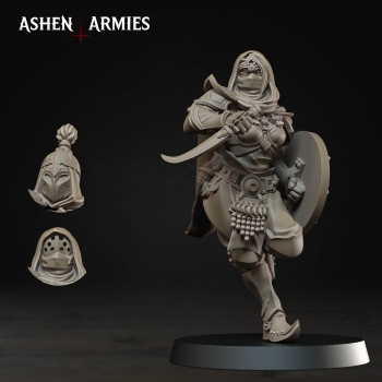 Ashen Armies - Gilded Dominion - Assassin (Female)