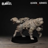 Ashen Armies - Sanctified Legion - Combat Dogs (4 Models)
