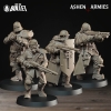 Ashen Armies - Sanctified Legion - Militia (4 Models)
