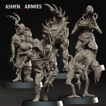 Ashen Armies - Profane Sacrament -Sacramental Husks (5 Models)