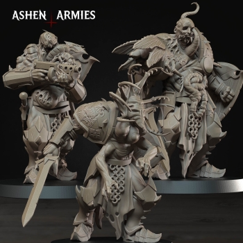 Ashen Armies - Profane Sacrament - Corpse Guards (3 Models)