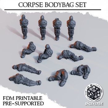 DiceVerse - DiceVerse - Corpse Bodybag Set