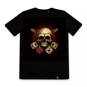 Koszulki - Fallen Dice - Skull 002