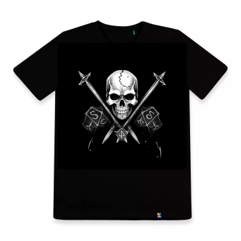 Koszulki - Fallen Dice - Skull 004