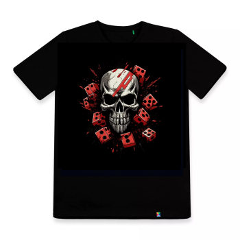 Koszulki - Fallen Dice - Skull 005