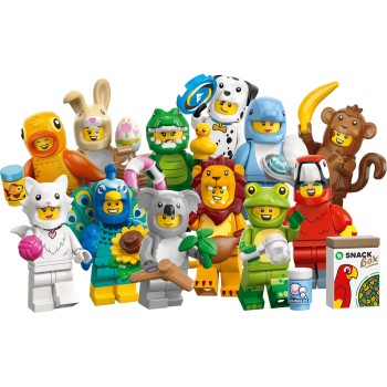 Lego minifigurki seria 28 - Zwierzeta - komplet 12 sztuk