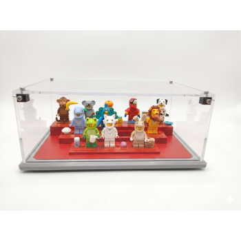 Gablotka na Mini Figurki LEGO - 12 slotów